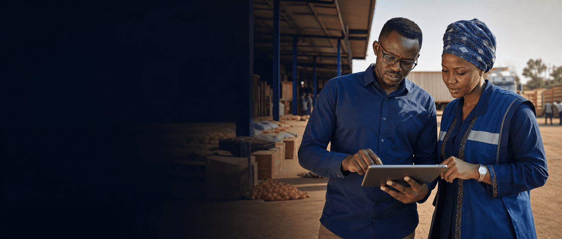 Équipe africaine concevant une application métier
